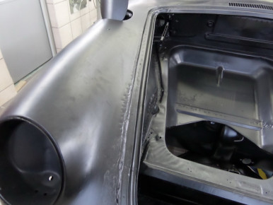 Porsche 356 SC, Oldtimer-Restauration im Kfz-Fachbetrieb Preussler in Radstadt, Österreich