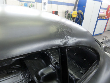 Porsche 356 SC, Oldtimer-Restauration im Kfz-Fachbetrieb Preussler in Radstadt, Österreich