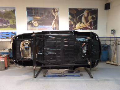Porsche 356 SC, Oldtimer-Restauration im Kfz-Fachbetrieb Preussler in Radstadt, Österreich