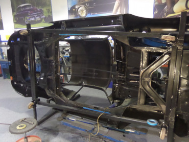 Porsche 356 SC, Oldtimer-Restauration im Kfz-Fachbetrieb Preussler in Radstadt, Österreich