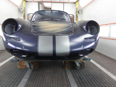 Porsche 356 SC, Oldtimer-Restauration im Kfz-Fachbetrieb Preussler in Radstadt, Österreich