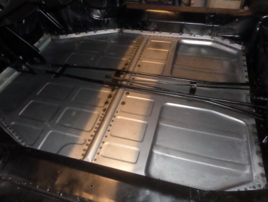 Porsche 356 SC, Oldtimer-Restauration im Kfz-Fachbetrieb Preussler in Radstadt, Österreich