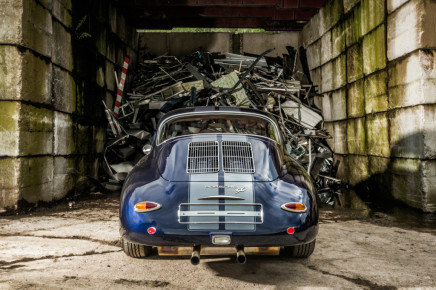Porsche 356 SC, Oldtimer-Restauration im Kfz-Fachbetrieb Preussler in Radstadt, Österreich