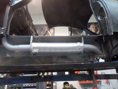 Porsche 356 SC, Oldtimer-Restauration im Kfz-Fachbetrieb Preussler in Radstadt, Österreich