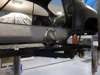 Porsche 356 SC, Oldtimer-Restauration im Kfz-Fachbetrieb Preussler in Radstadt, Österreich