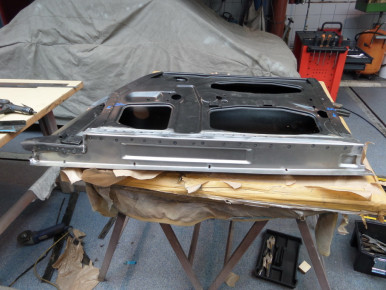 Porsche 356 SC, Oldtimer-Restauration im Kfz-Fachbetrieb Preussler in Radstadt, Österreich