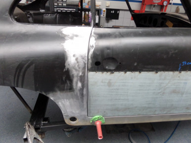 Porsche 356 SC, Oldtimer-Restauration im Kfz-Fachbetrieb Preussler in Radstadt, Österreich