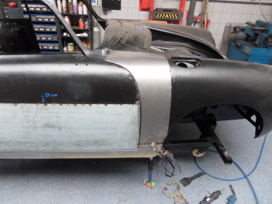 Porsche 356 SC, Oldtimer-Restauration im Kfz-Fachbetrieb Preussler in Radstadt, Österreich