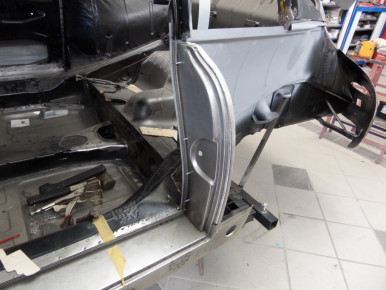 Porsche 356 SC, Oldtimer-Restauration im Kfz-Fachbetrieb Preussler in Radstadt, Österreich