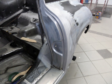Porsche 356 SC, Oldtimer-Restauration im Kfz-Fachbetrieb Preussler in Radstadt, Österreich