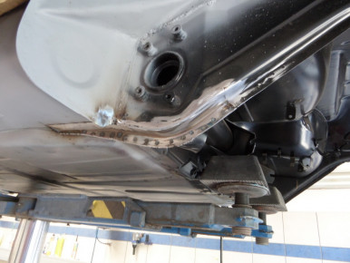 Porsche 356 SC, Oldtimer-Restauration im Kfz-Fachbetrieb Preussler in Radstadt, Österreich