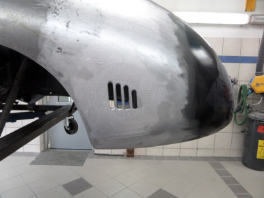 Porsche 356 SC, Oldtimer-Restauration im Kfz-Fachbetrieb Preussler in Radstadt, Österreich
