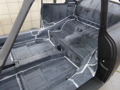 Porsche 356 SC, Oldtimer-Restauration im Kfz-Fachbetrieb Preussler in Radstadt, Österreich