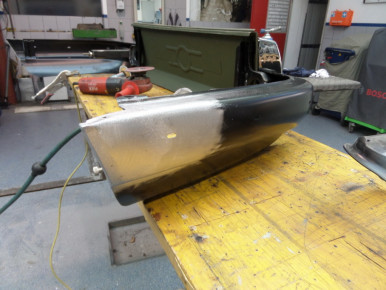 Porsche 911, Modell G, 1976, Oldtimer-Restauration im Kfz-Fachbetrieb Preussler in Radstadt, Österreich