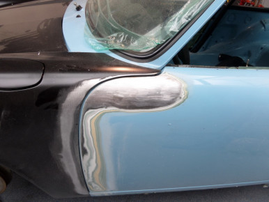 Porsche 911, Modell G, 1976, Oldtimer-Restauration im Kfz-Fachbetrieb Preussler in Radstadt, Österreich