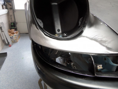 Porsche 911, Modell G, 1976, Oldtimer-Restauration im Kfz-Fachbetrieb Preussler in Radstadt, Österreich