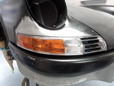 Porsche 911, Modell G, 1976, Oldtimer-Restauration im Kfz-Fachbetrieb Preussler in Radstadt, Österreich