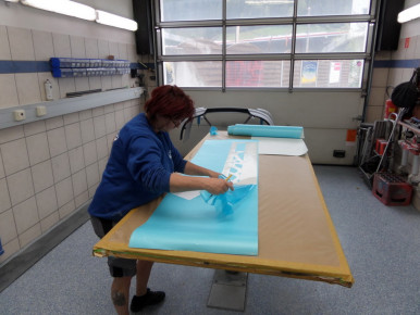 Porsche 911, Modell G, 1976, Oldtimer-Restauration im Kfz-Fachbetrieb Preussler in Radstadt, Österreich