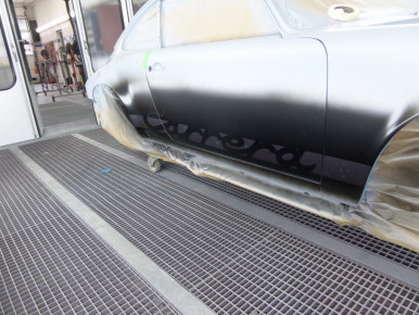 Porsche 911, Modell G, 1976, Oldtimer-Restauration im Kfz-Fachbetrieb Preussler in Radstadt, Österreich