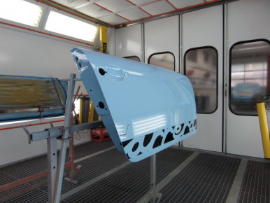 Porsche 911, Modell G, 1976, Oldtimer-Restauration im Kfz-Fachbetrieb Preussler in Radstadt, Österreich