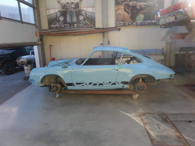 Porsche 911, Modell G, 1976, Oldtimer-Restauration im Kfz-Fachbetrieb Preussler in Radstadt, Österreich