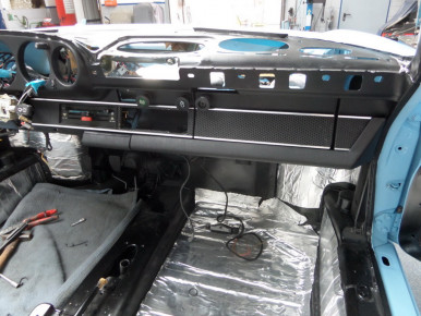 Porsche 911, Modell G, 1976, Oldtimer-Restauration im Kfz-Fachbetrieb Preussler in Radstadt, Österreich