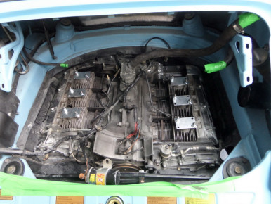 Porsche 911, Modell G, 1976, Oldtimer-Restauration im Kfz-Fachbetrieb Preussler in Radstadt, Österreich