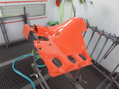 Porsche 911, Modell G, 1976, Oldtimer-Restauration im Kfz-Fachbetrieb Preussler in Radstadt, Österreich