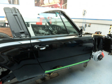 Porsche 911 Carrera Targa, 1985, Oldtimer-Restauration im Kfz-Fachbetrieb Preussler in Radstadt, Österreich