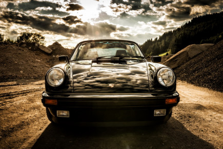 Porsche 911 Carrera Targa, 1985, Oldtimer-Restauration im Kfz-Fachbetrieb Preussler in Radstadt, Österreich