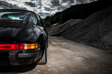 Porsche 911 Carrera Targa, 1985, Oldtimer-Restauration im Kfz-Fachbetrieb Preussler in Radstadt, Österreich