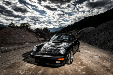 Porsche 911 Carrera Targa, 1985, Oldtimer-Restauration im Kfz-Fachbetrieb Preussler in Radstadt, Österreich