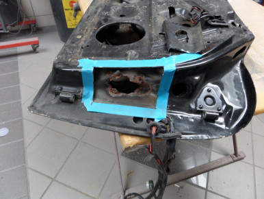 Porsche 911 Carrera Targa, 1985, Oldtimer-Restauration im Kfz-Fachbetrieb Preussler in Radstadt, Österreich