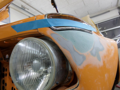 Oldtimer-Restauration, Spezial-Lackierung - BMW 2002 TI, Schnitzer Rennwagen - Kfz-Fachbetrieb Preussler in Radstadt, Österreich
