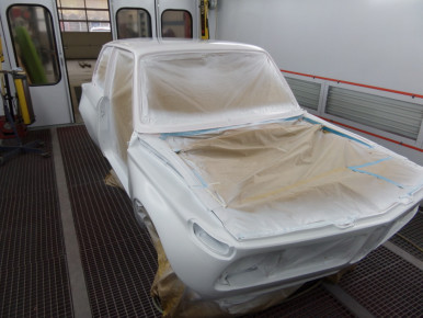 Oldtimer-Restauration, Spezial-Lackierung - BMW 2002 TI, Schnitzer Rennwagen - Kfz-Fachbetrieb Preussler in Radstadt, Österreich