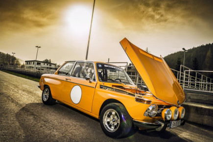Oldtimer-Restauration, Spezial-Lackierung - BMW 2002 TI, Schnitzer Rennwagen - Kfz-Fachbetrieb Preussler in Radstadt, Österreich