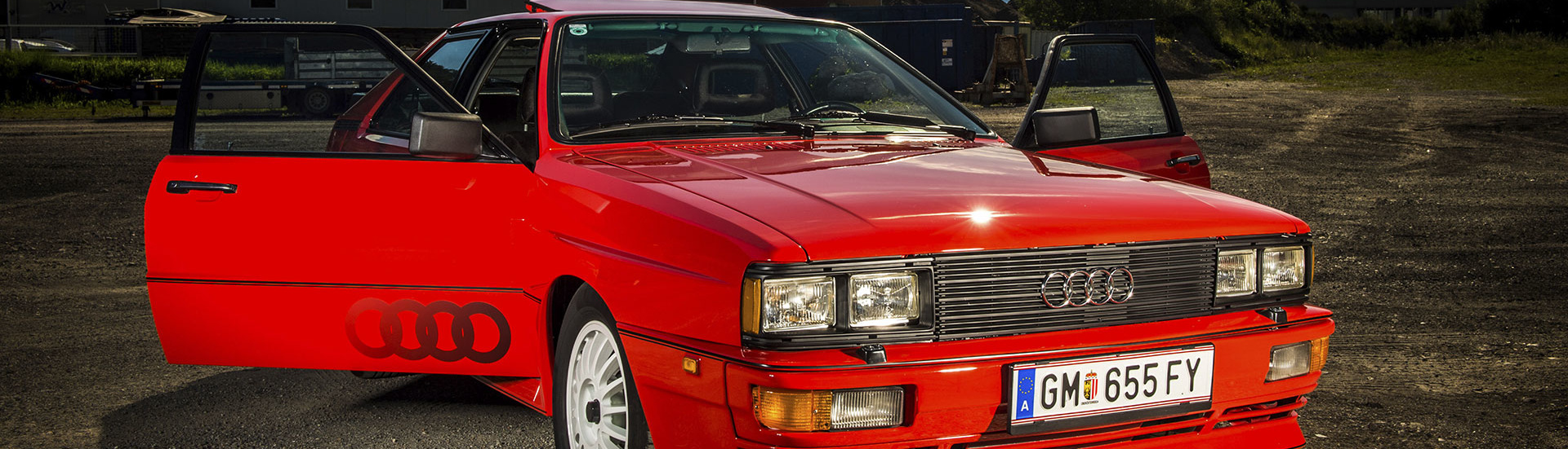 Audi Quattro Coupé, Urquattro, 1981, Oldtimer-Restauration im Kfz-Fachbetrieb Preussler in Radstadt, Österreich