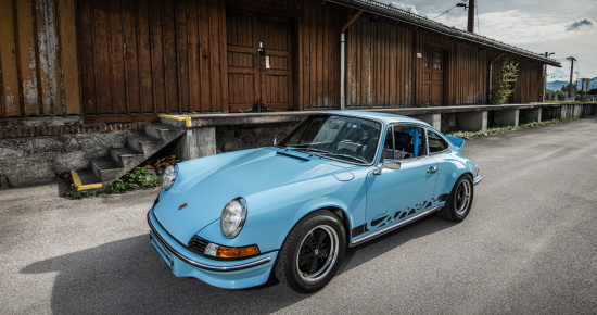 Porsche 911, Modell G, 1976, Oldtimer-Restauration im Kfz-Fachbetrieb Preussler in Radstadt, Österreich